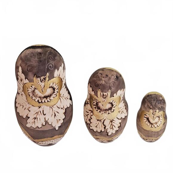 Russian 7 Pc Matryoshka Nesting Doll Sergiev Posad 1989 Soviet Signed Cathedral - Picture 7 of 15